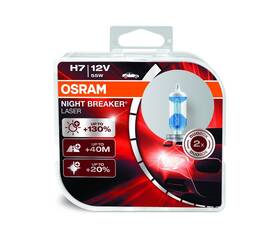 64210nbl Osram Night Breaker Laser H7 Car Halogen Headlight Bulbs 55w 2 Pack