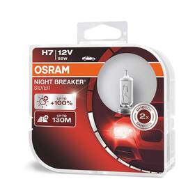 64210nbs Osram Night Breaker Silver H7 100% More Brightness Halogen Headlamp 64210n