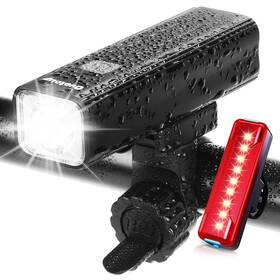 Ovetour 616361046115 Usb Rechargeable Bike Light 4000mah Battery With Power Bank Function Super Br