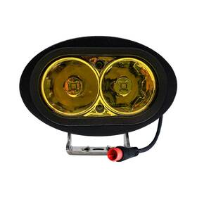 Fr-02a Oz-usa E-bike High Output Led Headlight Neon Fluorescent Yellow Offroad Drl 60v