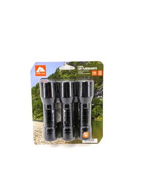 750l Ozark Trail 810156210426 750 Lumen Led Flashlight 3-pack Water-resistant Batteries Included