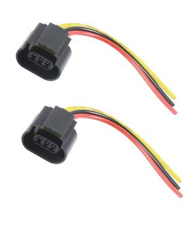 4098mczxd001 Paiyue 2pcs Headlight Connector Car Accessories 9008 H13 Female Socket