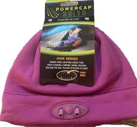 Panther Vision 811465009459 Powercap 20/10 Headlight In A Hat 21 Lumens Kids Hands-free Lighting Purple