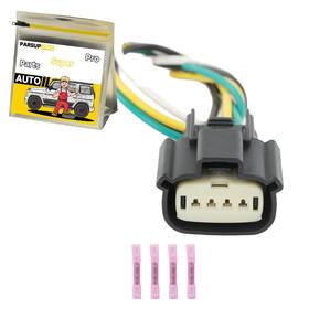 Parsuppro 33471-0469 4-way/pin Fog Lamp/light Hid Halogen Headlight Adapter Connector Sensor Socke