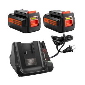 Lbx2040 Pengjbatter Lcs40 2 Packs 40 Volt 3000mah Replace Long-lasting Battery And Fast Charger For Black Lbx2040 Pengjbatter Lcs40 2 Packs 40 Volt 3000mah Replace Long-lasting Battery And Fast Charger For Black