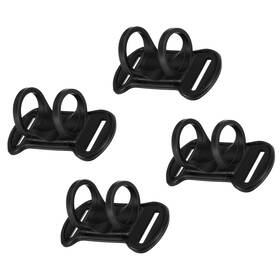 Peroup 601968098735 4pcs Black Headlamp Flashlight Holder Diy Silicone Elastic Stand
