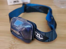 Petzl 342540827790 Tikkina 250 Lumen Headlamp Blue