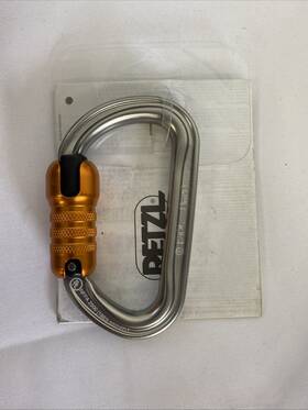 M032aa00 Petzl 395044 Pro Bmftd Triact-lock U Carabiner Uni Gray