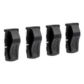 E000ba00 Petzl Uni Adapt - Universal Helmet Clips For Headlamps Pack Standard Black