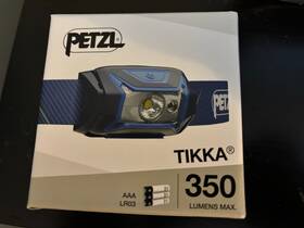 E061ab01 Petzl Tikka 350 - Lightweight Outdoor Camping Headlamp Blue New/sealed