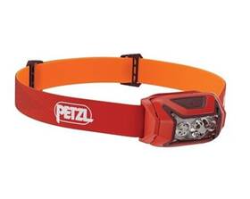 E063ab Petzl Actik Headlamp - Powerful 450 Lumen Light With Lighting For One Size Red