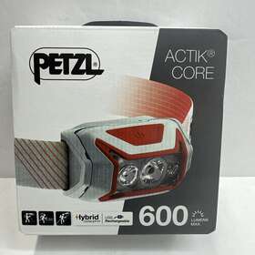 E065aa02 Petzl New Actik Core 600 Headlamp Color Red Free Shipping