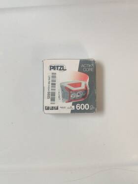 E065aa03 Petzl Actik Core 600 Headlamp Red