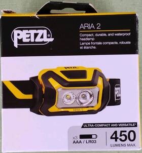 E070aa00 Petzl Distribution Compact Headlamp Aria 2 Damaged Box