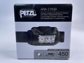 E070ba00 Petzl Aria 2 Rgb 450 Lumens Lightweight Led Headtorch Waterproof Headlamp Black