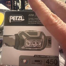 E070ba01 Petzl Aria 2 Rgb 450 Lumens Lightweight Led Headtorch - Camo