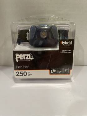 Eo91da02 Petzl - Tikkina 250 Lumens Headlamp Blue