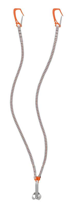 U083aa00 Petzl V Link Wrist Strap Grey/orange/silver. Standard