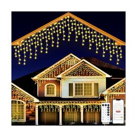 Sjdhaz-030-006w2 Peyayi 131ft Christmas Lights Outdoor 1680 Led Waterproof 8 Modes String Light With
