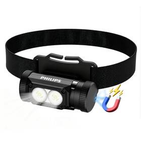 Sfl3255 Philips Led Headlamp Rechargeable 1500 Lumens Super Bright Aluminium