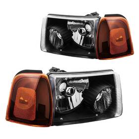 9lah3790 Philtop Headlamp Headlight Assembly Replacement For 2001-2005 Ranger Amber R