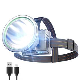 21495 Pinsai 龙 光 2号 Led Headlamp Separate Design Outdoor Waterproof Rechargeable Long Ra