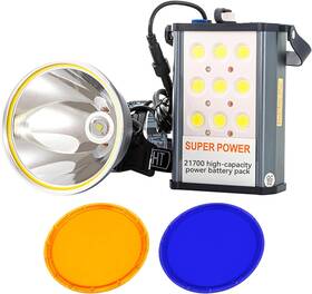 7012 Pinsai High Power Coon Hunting Lights Motion Sensor Mining Led Headlamp For Camping