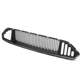 Pm-gr-0076 Pm Performotor Honeycomb Front Bumper Grille With Led Drl Compatible 18-20