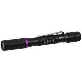 98343 Police Security 395 Nm. 2aaa Aluminum Uv Inspection Penlight With Bite Guard