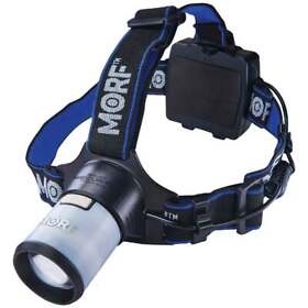 98581 Police Security Morf 300 Lm. Led 4aa 3-in-1 Removable Lantern Headlamp