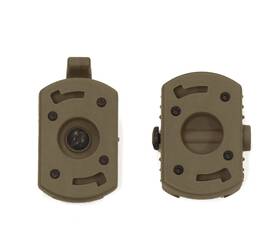 Princeton Tec 662299397546 Olive Drab Rail Kit - Mpls-acc-od