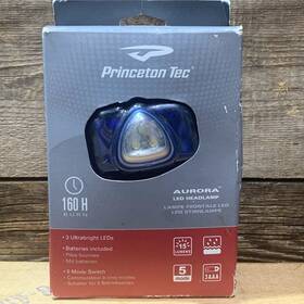 Princeton Tec 795626006238 Aurora Led Headlamp 15 Lumens Nib