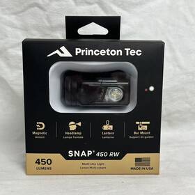 Princeton Tec 795626027394 Snap 450 Rw Headlamp Lantern Bar Mount Lumens Aaa Magnetic