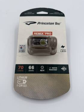 Hyb123-rbi-tan Princeton Tec Hybrid Remix Pro Helmet Light