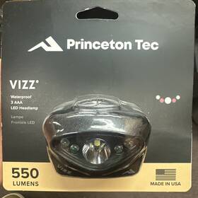 Vizz22-bk Princeton Tec Vizz22-bk/dk New - Vizz Headlamp Black / Sealed Ships Fast