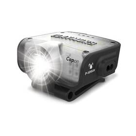 Clp-800bk Prism Co. Ltd Capon - Led Rechargeable Clip-on Cap Headlamp Lightweight Hat 80c Black