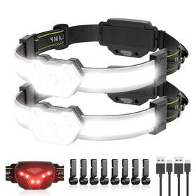 Proastar 974550620701 Exin Dechen Led Headlamp Rechargeable 1200 Lumen Super Bright Flash