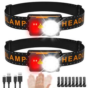 Y013-2 Proastar Headlamp Rechargeable 500 Lumen Super Bright Motion Sensor Led Hea