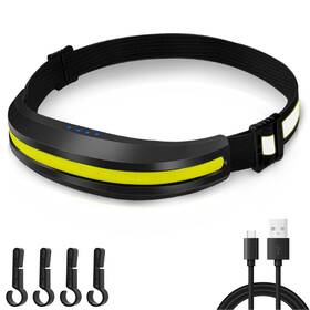Lx300s Pzzoe High Lumens Led Headlamp Rechargeable Lightweight Wide Beam 4 Modes Red Light