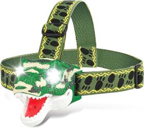 Qichuang Toys Factory 705353523489 Dinosaur Headlamp For Kids Flashlight T-rex Led Headlights Outdoor Camping