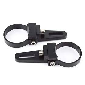 Qiilu 663862782479 Mounting Brackets For Led Light Bar 2pcs Car Truck Off-road Atv