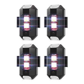 Qvevdacar 719899644669 Led Strobe Drone Lights 7 Colors Mini Usb Rechargeable Lighting A