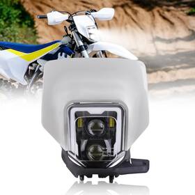 Ra-1621 Ramjet4x4 Led Dirt Bike Headlight Motocross Headlamp With Bezel Fit For 2017-202... Fast Ship