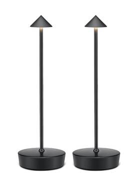 Raujd886 Rauphlis Cordless Table Lamp 2 Pack Outdoor Lights Rechargeable 7000mah Baterr