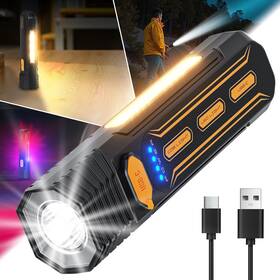 Sfl004 Rechoo Rechargeable Flashlight High Lumens Portable For Emergenci