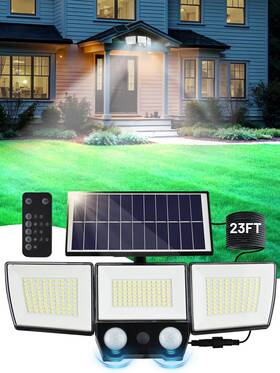 Jx-bd011d-3s Reinhoo Chiyu Solar Flood Lights Outdoor Waterproof With 5 Lighting Modes