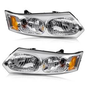 Revdrye St-in0307-wa Headlight Assembly Compatible With Saturn Ion 2003-2007 Halogen Headlamp Oe