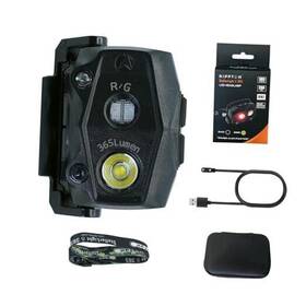 Pohl002 Rippton Stellarlight 365 Headlamp Rechargeable Ipx7 Waterproof Motion Sensor Black