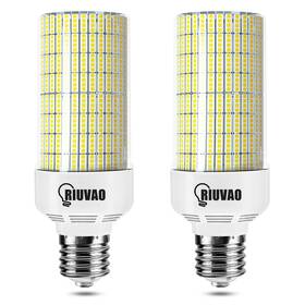 Riuvao 710946507210 120w Led Corn Light Bulb 5000k Daylight 18000 Lumens Super Bright With Fan Ra
