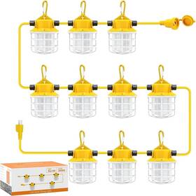 Swl10-10 Riuvao 100ft Led String Work Light 150w 15000lm Waterproof Construction